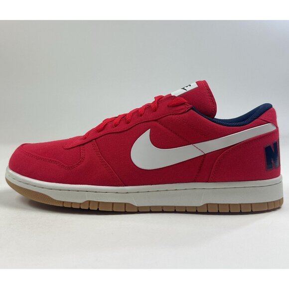 Nike Big Nike Low Lux Mens 12 University Red White Shoes Sneakers Low 854166-600 - Picture 6 of 8